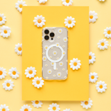 Clear MagSafe® Phone Case - Daisy