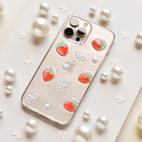 Strawberries & Bows Phone Case