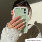 Curvy Phone Case - Cream