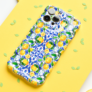 Wavy Phone Case - Amalfi Lemon