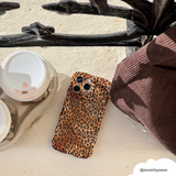 Wavy Phone Case - Leopard