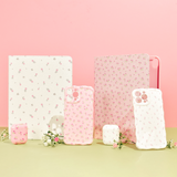 Wavy Phone Case - Ditsy Floral White