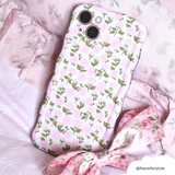 NEW - Wavy Phone Case - Buy Me Roses Baby Pink