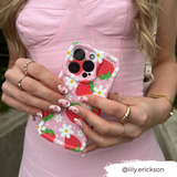 Wavy Phone Case - Berry Cute Strawberry