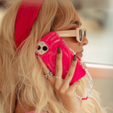 Melting Heart Phone Case - Bright Pink