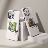 Personalised Polaroid Dog Phone Case - Upload Your Photo