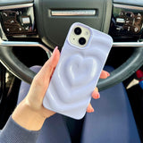 Melting Heart Phone Case - Lilac