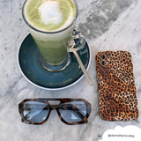 Wavy Phone Case - Leopard