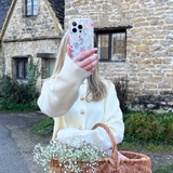 Colourful Wildflower Clear Phone Case