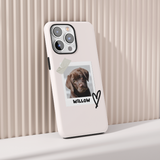 Personalised Polaroid Dog Phone Case - Upload Your Photo