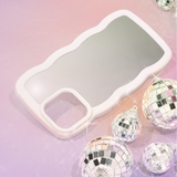 Curvy Mirror Phone Case - Cream