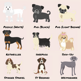 Personalised Dog Phone Case - Choose Your Breed