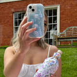 Shimmer Blue Butterflies Phone Case