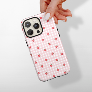 Tough Phone Case - Ditsy Strawberries