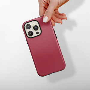 Tough Phone Case - NAKD Burgundy