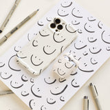 Wavy Phone Case - Smiley Doodle