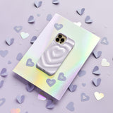 Melting Heart Phone Case - Lilac