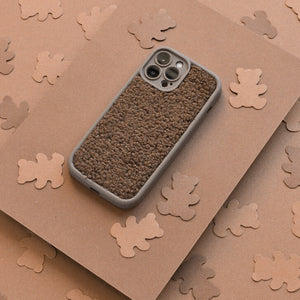 Cosy Teddy Phone Case - Brown