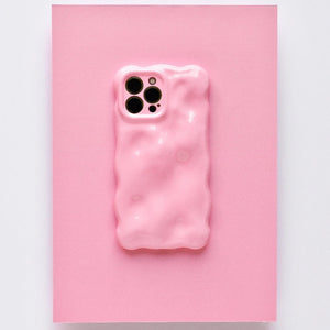 3D Gummy Phone Case - Pink