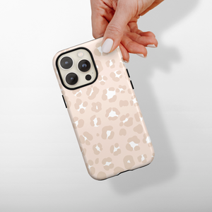 Tough Phone Case - Nude Chic Leopard