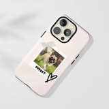 Personalised Polaroid Dog Phone Case - Upload Your Photo