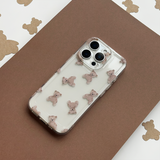 Clear Phone Case - Teddy 🧸