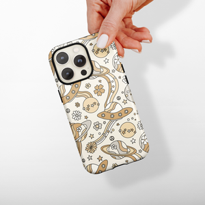 Tough Phone Case - Retro Space