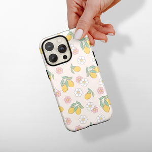 Tough Phone Case - Lemon Bloom