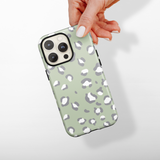 Tough Phone Case - Sage Leopard