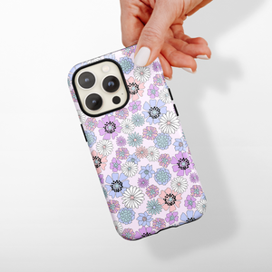 Tough Phone Case - Pastel Flowers