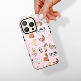 Tough Phone Case - Pink Coquette Farm