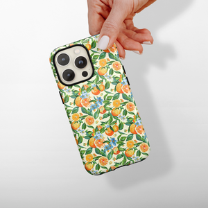 Tough Phone Case - Orange Garden