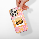 Patterned Personalised Polaroid Bestie Phone Case - Upload Your Photo