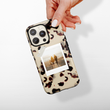 Patterned Personalised Polaroid Partner Phone Case - Upload Your Photo