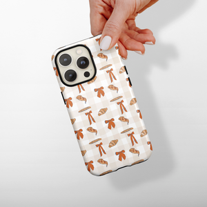 Tough Phone Case - Carbs & Bows