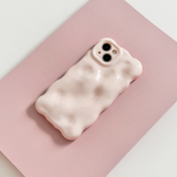 3D Bubble Phone Case - Powder Pink