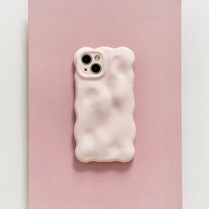 3D Bubble Phone Case - Powder Pink