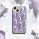 Real Natural Shell Phone Case - Lilac